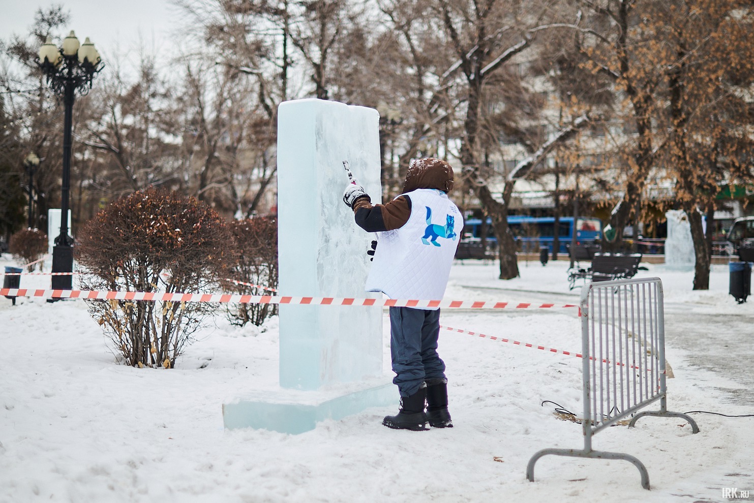 Мастера приступили к работе сразу после открытия фестиваля.