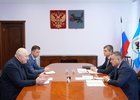 Встреча. Фото пресс-службы правительства Иркутской области