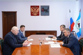 Встреча. Фото пресс-службы правительства Иркутской области
