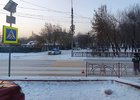 Место ДТП. Фото пресс-службы Госавтоинспекции Иркутска