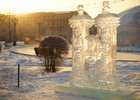 Ледяные скульптуры в сквере Кирова. Фото Маргариты Романовой, IRK.ru