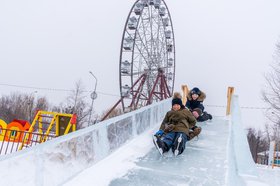 Ледовый городок в 2023 году. Фото предоставлено Эн+