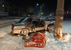 Авария в Усолье-Сибирском. Фото ГУ МВД России по Иркутской области