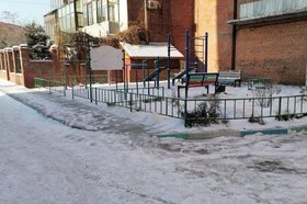 Двор. Фото пресс-службы администрации Иркутска