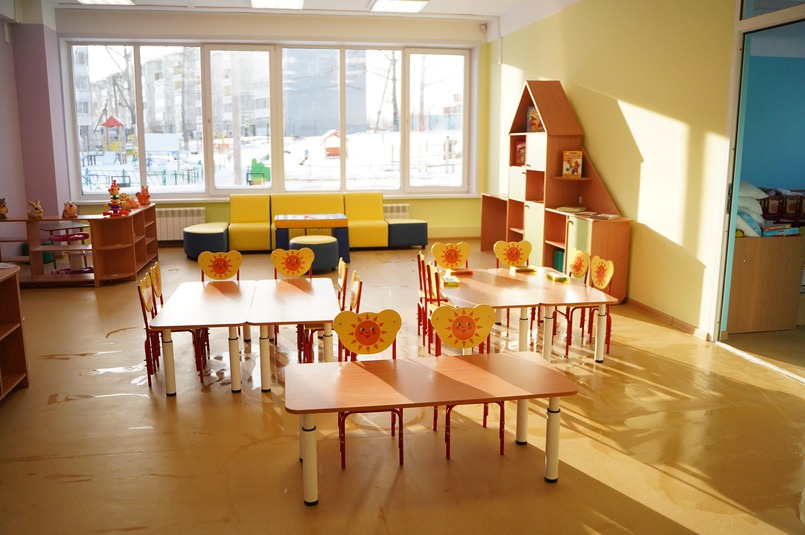 В детском саду Маркова завершается капитальный ремонт