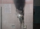 Возгорание в колледже в Черемхово. Фото пресс-службы ГУ МЧС России по Иркутской области
