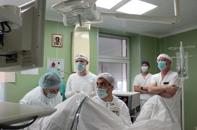 Операция. Фото пресс-службы Ивано-Матренинской детской клинической больницы
