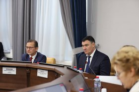 Заседание городской думы. Фото пресс-службы администрации Иркутска