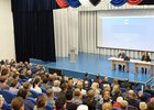 Встреча с жителями Маркова. Фото пресс-службы правительства региона