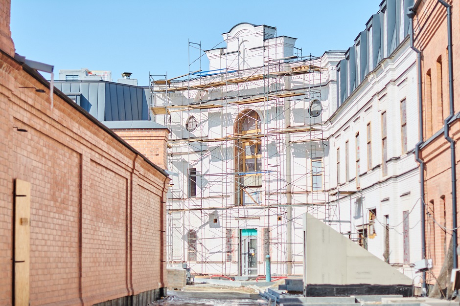 Реконструкция Курбатовский бань. Фото Маргариты Романовой, IRK.ru