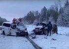 Место аварии. Скриншот видео пресс-службы ГУ МВД России по Иркутской области