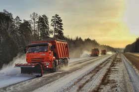 Дорожная техника. Фото пресс-службы Упрдор «Прибайкалье»