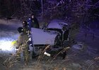 Автомобиль после ДТП. Фото пресс-службы ГУ МВД России по Иркутской области
