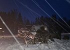 Место ДТП. Фото пресс-службы ГУ МВД России по Иркутской области