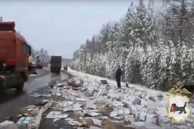 Скриншот видео пресс-службы Госавтоинспекции Иркутской области