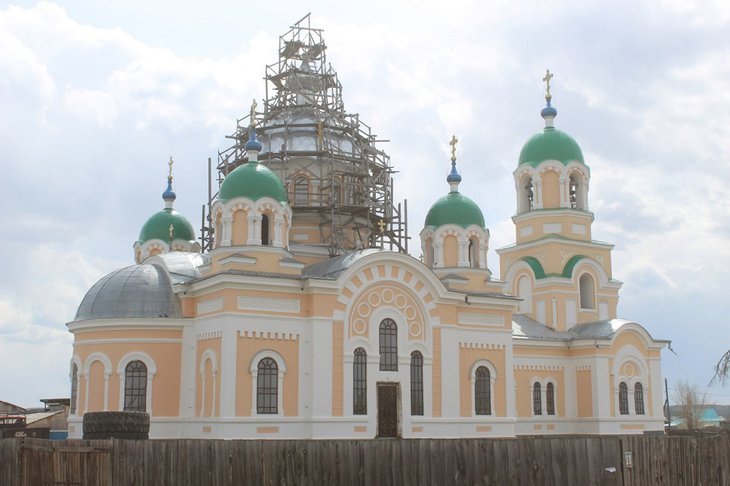 Свято-Никольский храм. Фото пресс-службы правительства Иркутской области