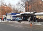 Место ДТП. Фото пресс-службы Госавтоинспекции Иркутска