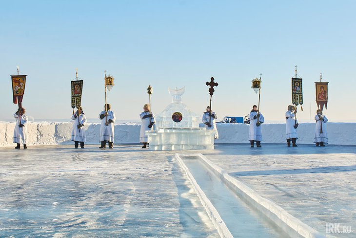 Крещение. Фото Маргариты Романовой, IRK.ru