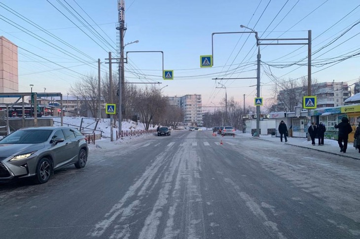 ДТП в Первомайском. Фото ГИБДД Иркутска