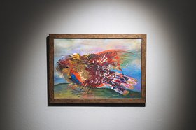 Картина Аллы Цыбиковой «Птичка». Фото предоставлено галереей Бронштейна