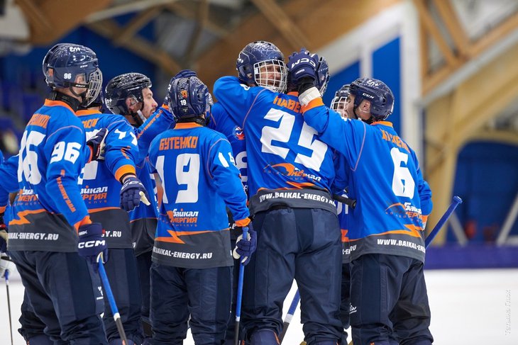 Хоккеисты «Байкал-Энергии». Фото Татьяны Глюк