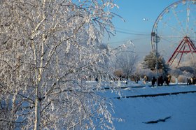 Зимний Иркутск. Фото Анастасии Влади из архива IRK.ru