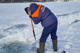 Поиск мужчины. Фото ГУ МЧС России по Бурятии