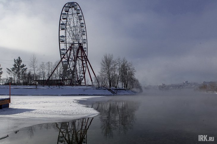 Зимний Иркутск. Фото IRK.ru