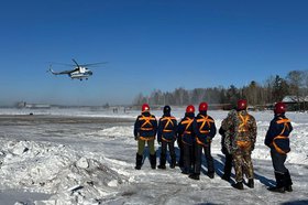 Тренировка. Фото пресс-службы правительства Иркутской области