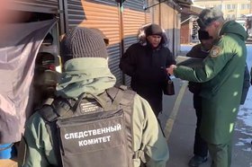 Рейд в Октябрьском округе Иркутска. Скриншот видео военного следственного отдела СК России по Иркутскому гарнизону