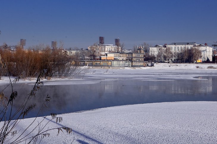 Зимний Иркутск. Фото Анастасии Влади
