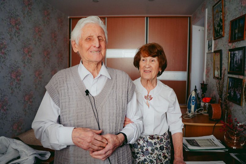Супруги Константин Сергеевич и Ольга Ивановна Карповы