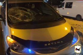 Toyota Estima после ДТП. Скриншот видео пресс-службы ГУ МВД России по Иркутской области