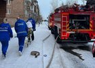 Пострадавшую женщину госпитализировали. Фото ГУ МЧС России по Иркутской области