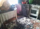 В Усть-Уде горела квартира. Фото ГУ МЧС России по Иркутской области