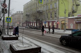 Снегопад в Иркутске. Фото из архива IRK.ru