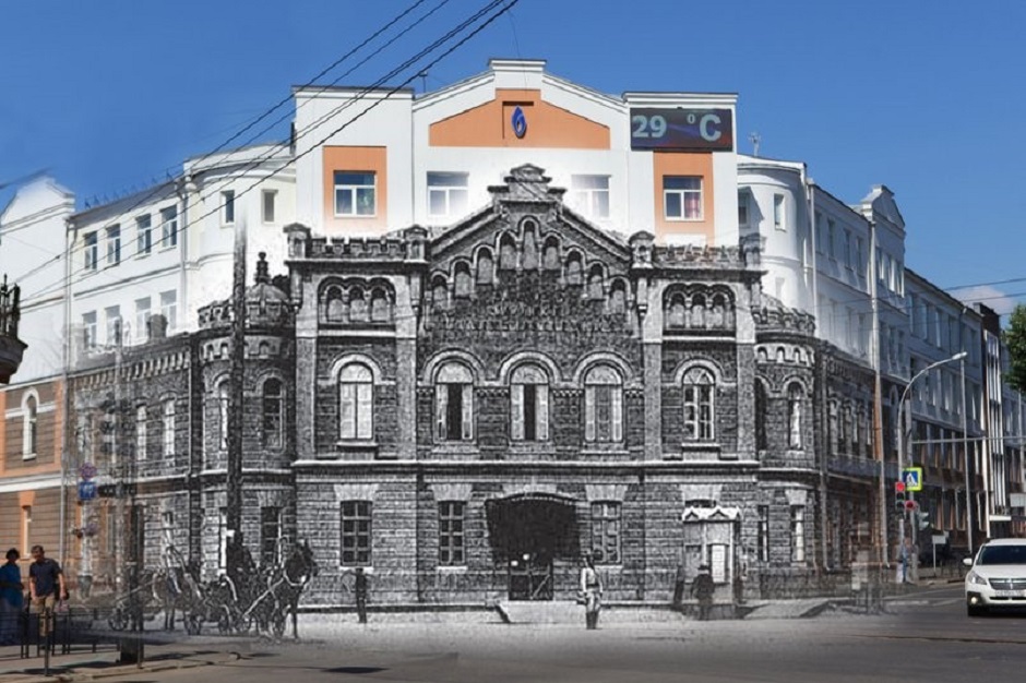 Перестройка здания Пятиклассного Городского училища