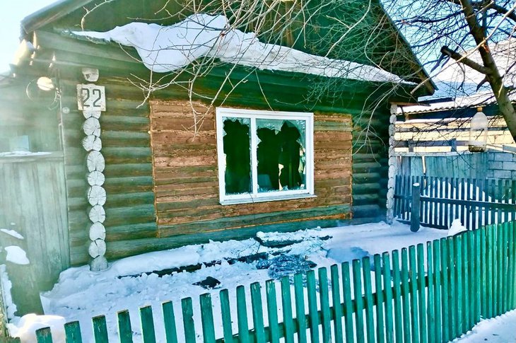 Дом, где произошло преступление. Фото СУ СК России по Иркутской области