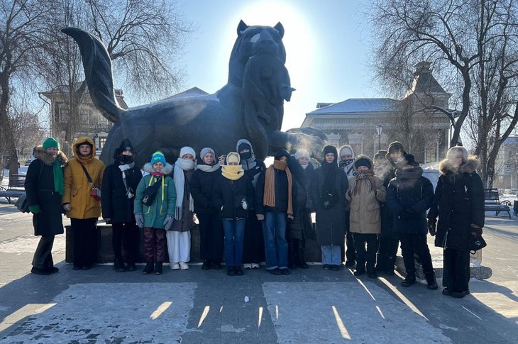 Дети из Кировска. Фото пресс-службы правительства Иркутской области