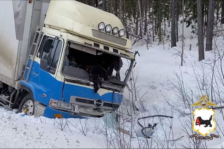 Скриншот видео пресс-службы Госавтоинспекции Иркутской области