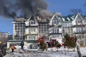 Скриншот видео пресс-службы ГУ МЧС России по Иркутской области