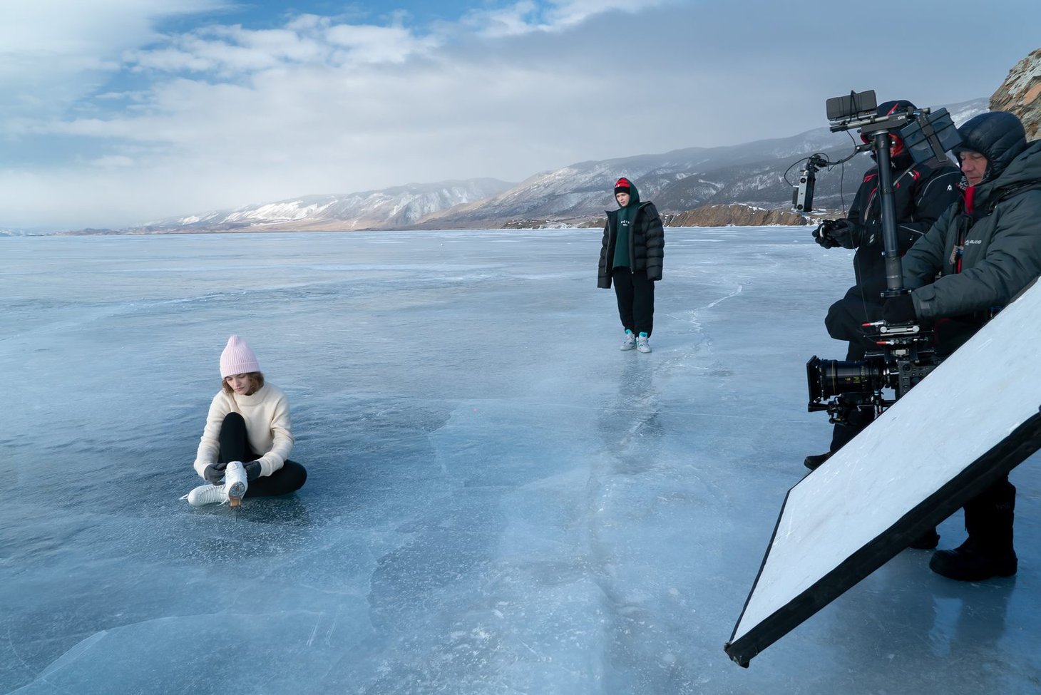 На съёмочной площадке На съёмочной площадке