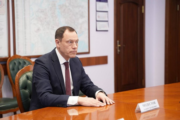 Андрей Модестов. Фото пресс-службы правительства Иркутской области