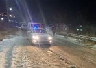 Место аварии. СКриншот видео ГУ МВД России по Иркутской области