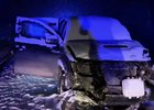 Авария в Нижнеилимском районе. Скриншот видео Госавтоинспекции Иркутской области