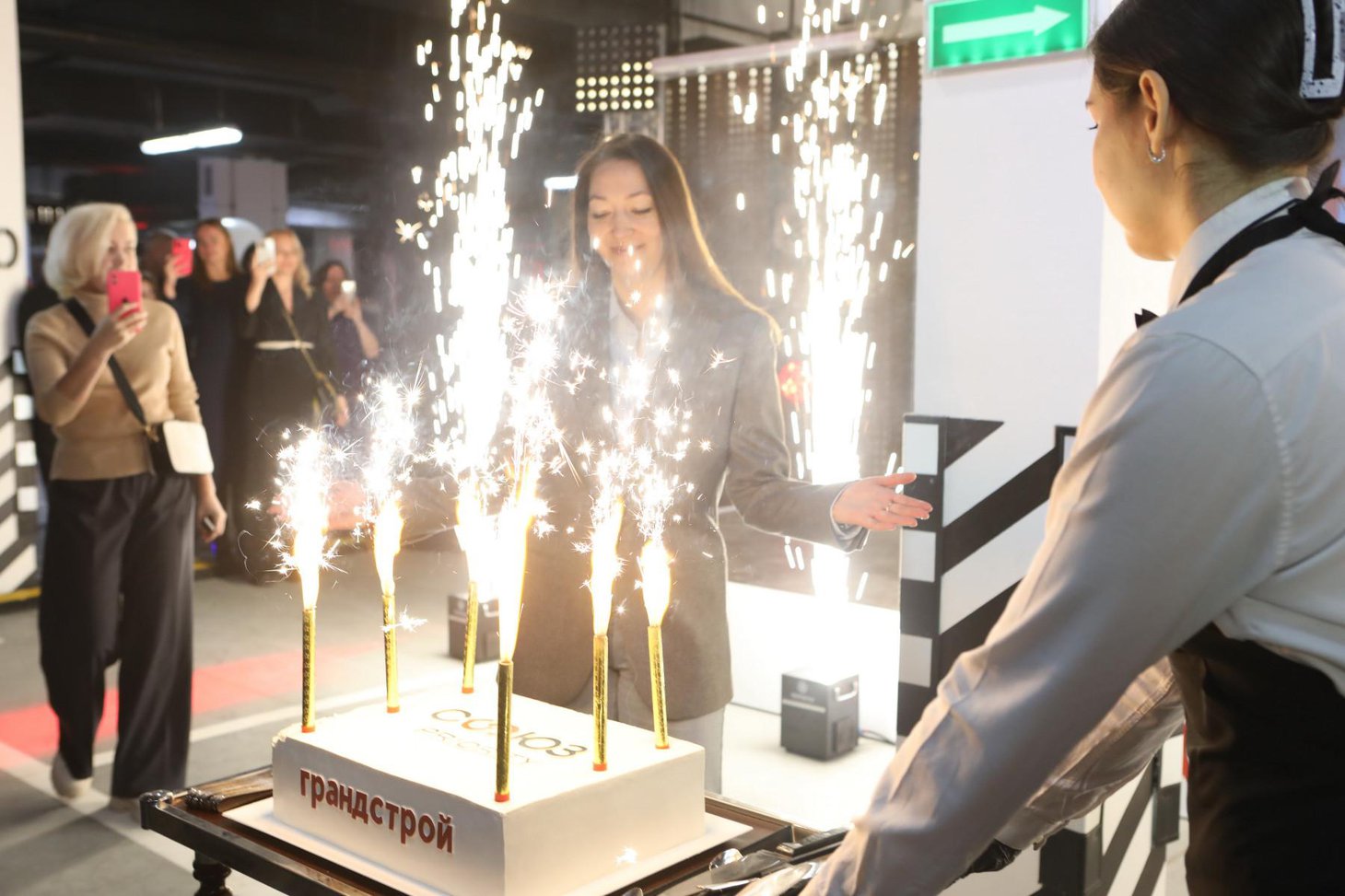 Екатерина Прядко на церемонии открытия