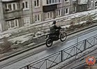 Мотоциклист. Фото пресс-службы Госавтоинспекции Иркутска
