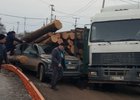 Авария в Качуге. Фото подписчика IRK.ru