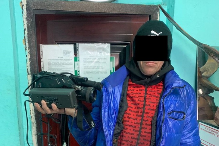 Подозреваемый. Фото пресс-службы ГУ МВД России по Иркутской области