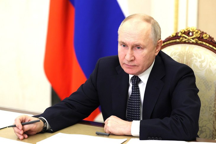Владимир Путин. Фото с сайта Кремля